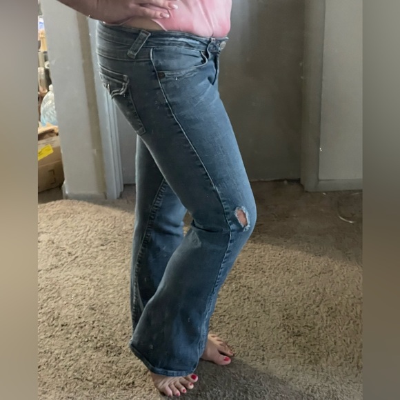 Low Rise Flare Jeans 💕True Religion💕 Joey - Picture 6 of 12